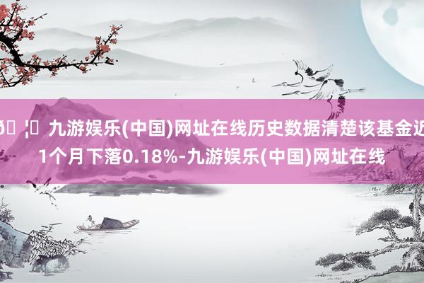 🦄九游娱乐(中国)网址在线历史数据清楚该基金近1个月下落0.18%-九游娱乐(中国)网址在线