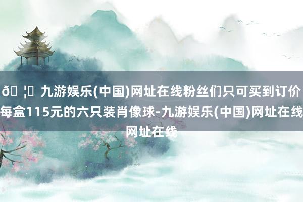 🦄九游娱乐(中国)网址在线粉丝们只可买到订价每盒115元的六只装肖像球-九游娱乐(中国)网址在线