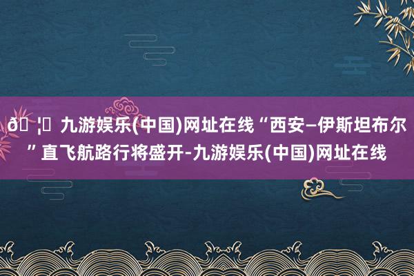 🦄九游娱乐(中国)网址在线“西安—伊斯坦布尔”直飞航路行将盛开-九游娱乐(中国)网址在线