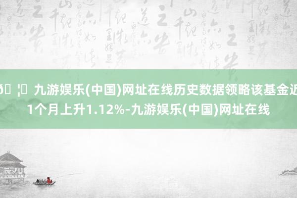 🦄九游娱乐(中国)网址在线历史数据领略该基金近1个月上升1.12%-九游娱乐(中国)网址在线