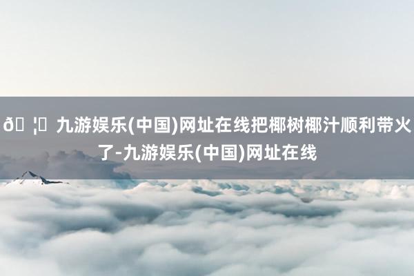 🦄九游娱乐(中国)网址在线把椰树椰汁顺利带火了-九游娱乐(中国)网址在线
