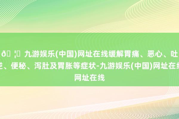 🦄九游娱乐(中国)网址在线缓解胃痛、恶心、吐逆、便秘、泻肚及胃胀等症状-九游娱乐(中国)网址在线