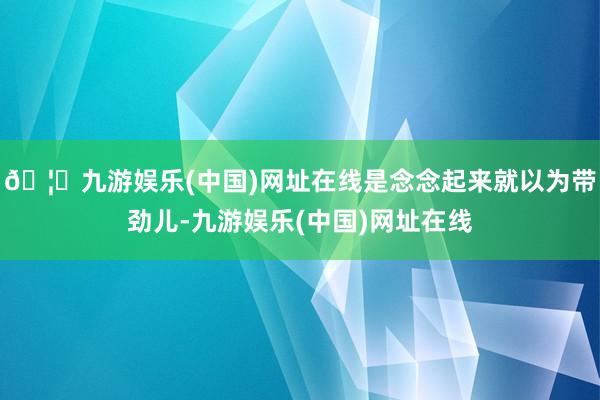 🦄九游娱乐(中国)网址在线是念念起来就以为带劲儿-九游娱乐(中国)网址在线