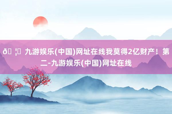 🦄九游娱乐(中国)网址在线我莫得2亿财产！第二-九游娱乐(中国)网址在线