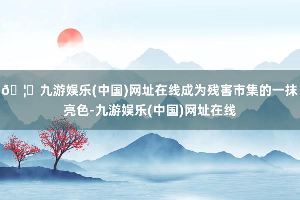 🦄九游娱乐(中国)网址在线成为残害市集的一抹亮色-九游娱乐(中国)网址在线