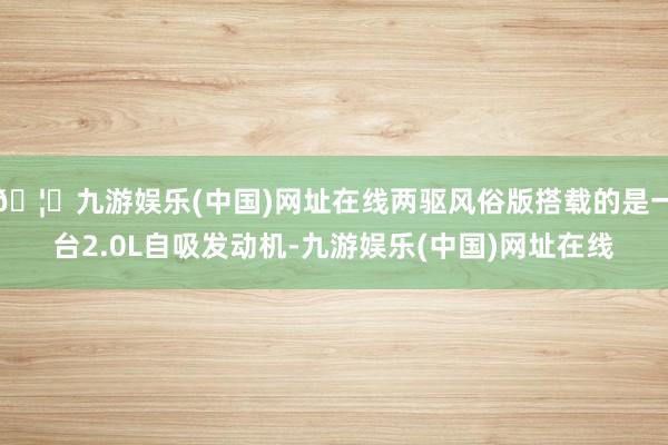 🦄九游娱乐(中国)网址在线两驱风俗版搭载的是一台2.0L自吸发动机-九游娱乐(中国)网址在线