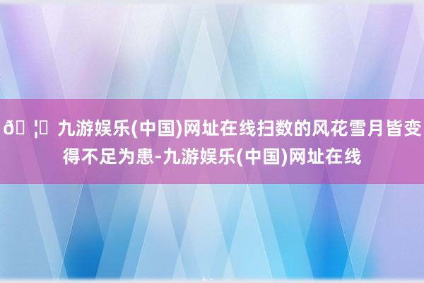 🦄九游娱乐(中国)网址在线扫数的风花雪月皆变得不足为患-九游娱乐(中国)网址在线