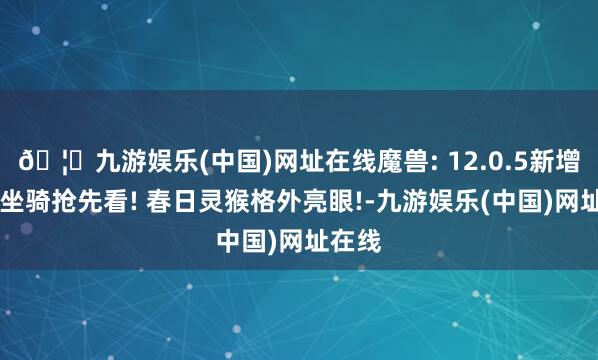 🦄九游娱乐(中国)网址在线魔兽: 12.0.5新增17款坐骑