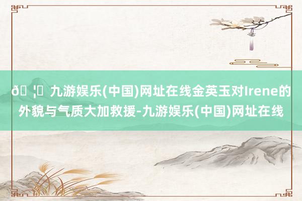 🦄九游娱乐(中国)网址在线金英玉对Irene的外貌与气质大加