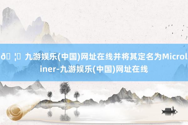 🦄九游娱乐(中国)网址在线并将其定名为Microliner-