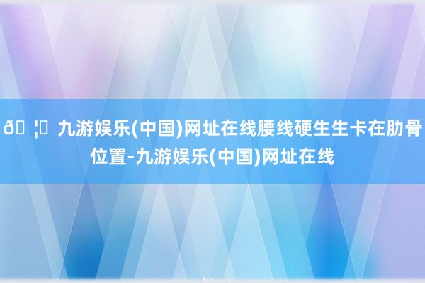 🦄九游娱乐(中国)网址在线腰线硬生生卡在肋骨位置-九游娱乐(
