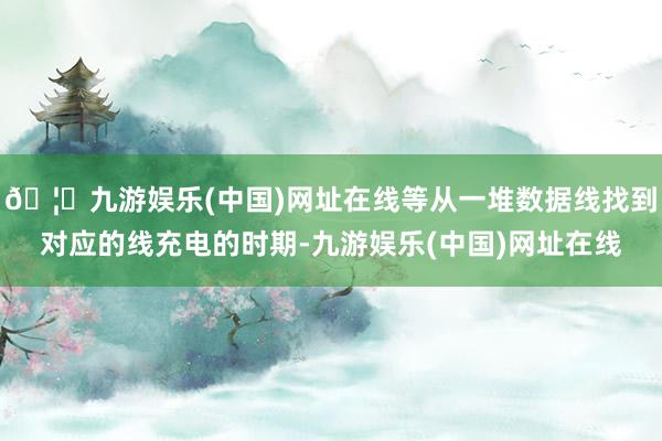 🦄九游娱乐(中国)网址在线等从一堆数据线找到对应的线充电的时