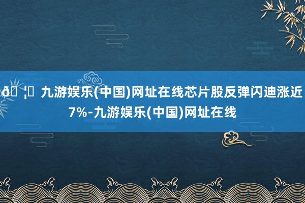 🦄九游娱乐(中国)网址在线芯片股反弹闪迪涨近7%-九游娱乐(
